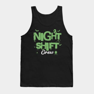 Night Shift Crew Halloween Tank Top